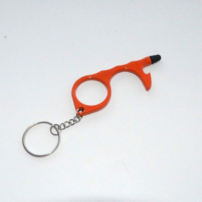 Wholesale Alloy Touch Screen Contactless Multifunctional Keychain JDC-KC-KB004