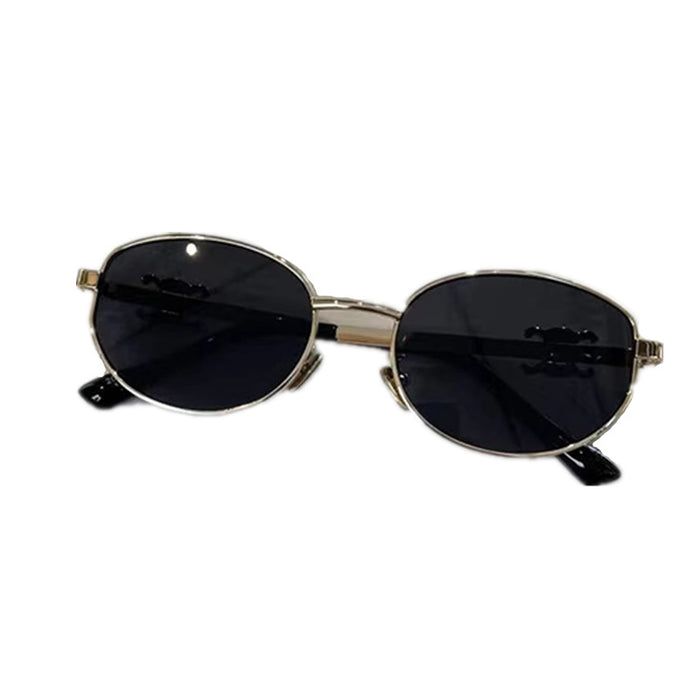 Wholesale Elliptical metal sunglasses, new retro sunglasses