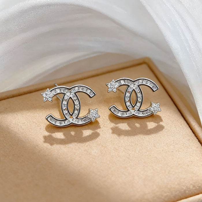 Wholesale Diamond Double C Color-Preserving Necklace
