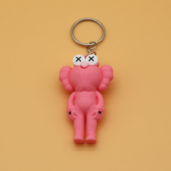 Wholesale Simple Cute Doll Bear Pendant Keychains