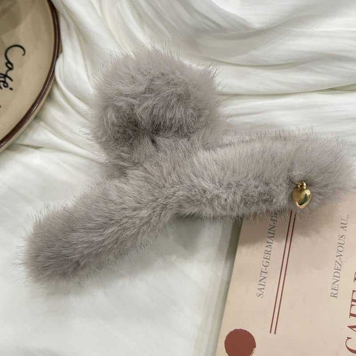 Wholesale Plush Love Grab Hair Clips