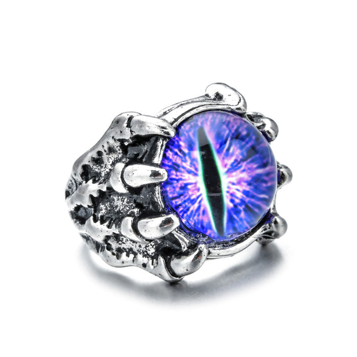 Wholesale Fashion Eye Ring Devil Dragon Claw Ring