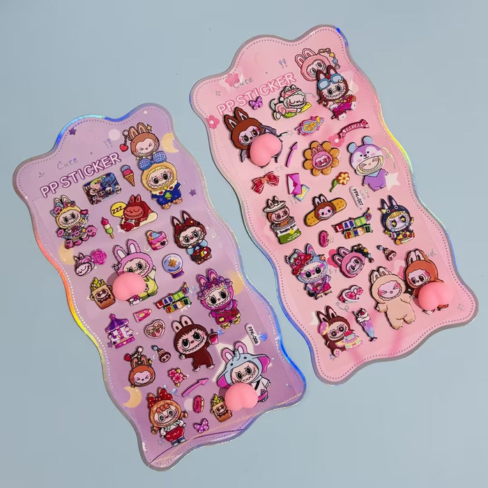 Wholesale Cute Butt Stickers 3D Stickers Journal Stickers