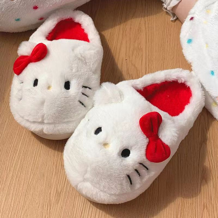 Wholesale Cute Cat Bags with Cotton Shoes Thickened Women's Autumn and Winter Anti Slip Home Shoes Warm Furry Cotton Shoes JDC-SP-JiaH006