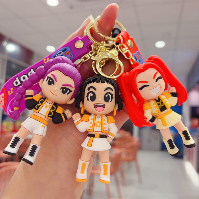 Wholesale KPOP Anime Cartoon Keychain