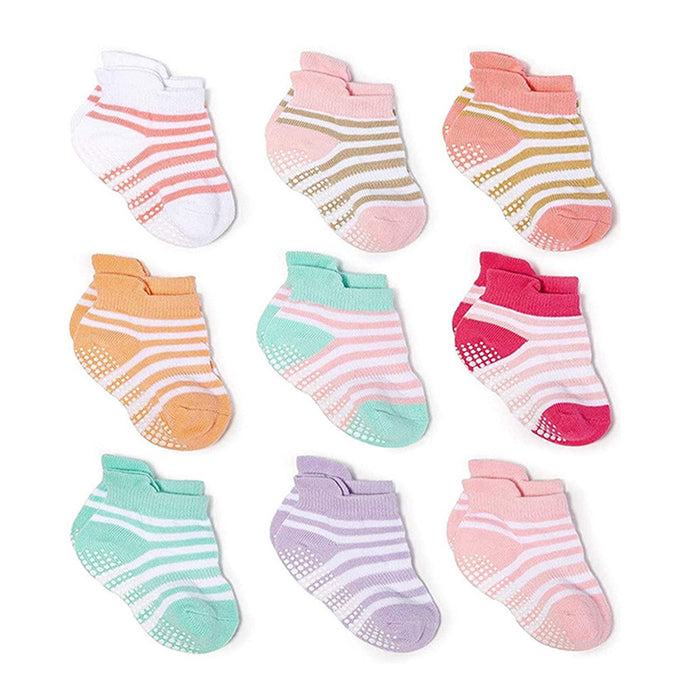 Wholesale Cotton baby anti slip socks, soft and comfortable, children's floor socks