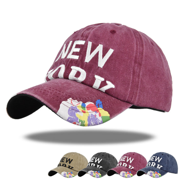 Wholesale Used and Re Embroidered Cotton Baseball Caps JDC-FH-YuanMX003
