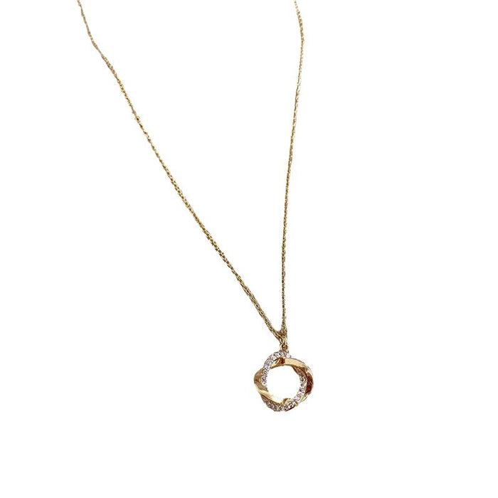 Wholesale Necklace Women's Diamond-encrusted Boudoir Collarbone Chain