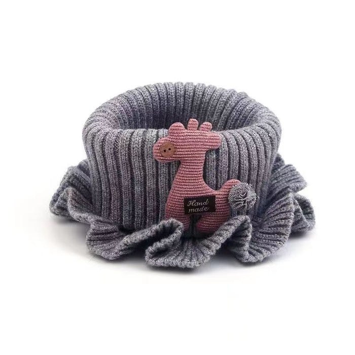 Wholesale All-match Fake collar high collar neck guard fake collar new autumn and winter windproof knitted warm neck cover