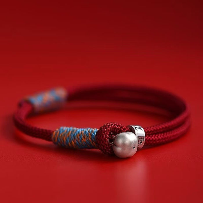 Wholesale Hand rope bracelet for men and women, fashionable woven red hand rope