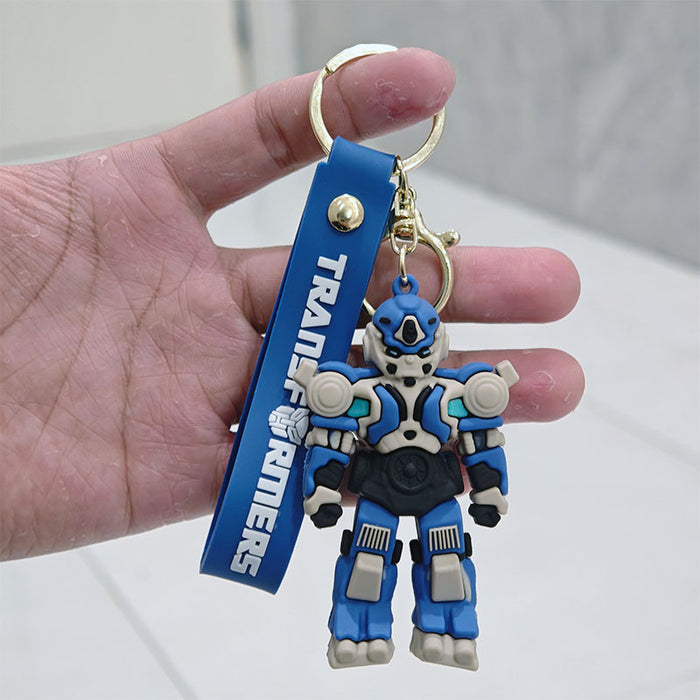 Wholesale Silicone Cartoon Keychain for Boys Bag Charm Car Key Accessory Birthday Gift