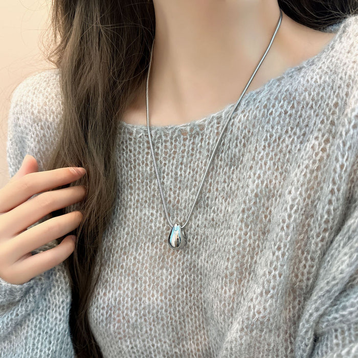 Wholesale Long necklace cross hip-hop pendant titanium steel casual jewelry accessories