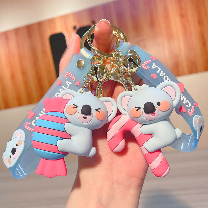Wholesale Cute Koala Candy Series Keychains