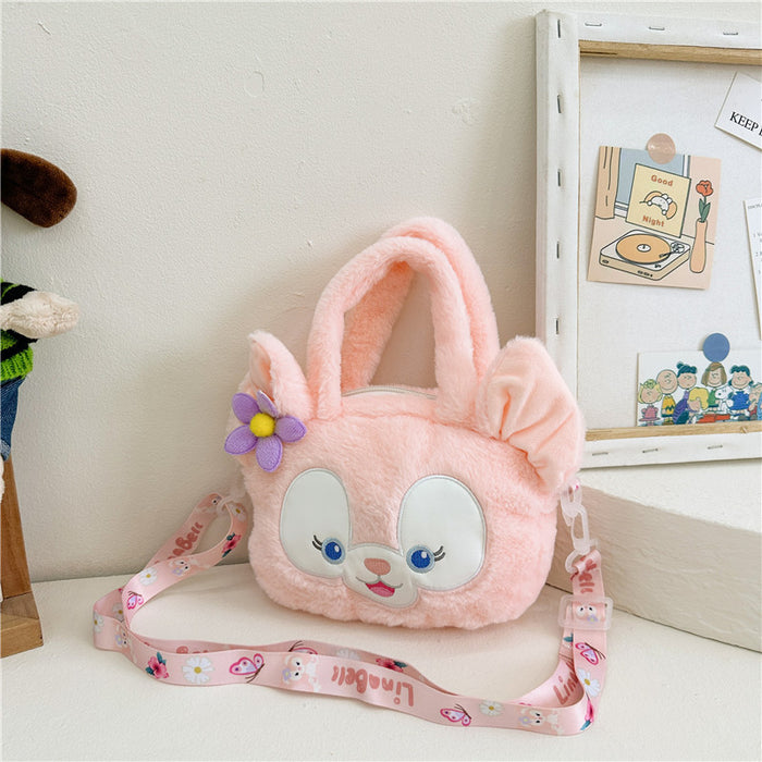 Wholesale cute cartoon plush handbag JDC-HB-RongT007