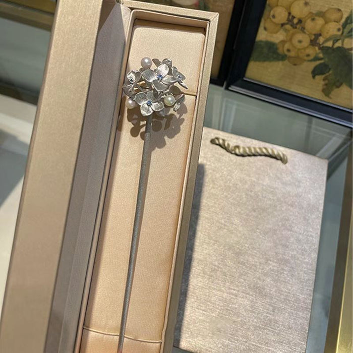 Wholesale Flower hairpin design, niche design, retro outfit, matching accessories