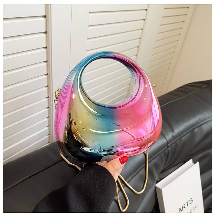 Wholesale New Candy Color Acrylic Evening Bag New Fashion Hand Bag Chain Crossbody Women's Bag JDC-SD-TY008