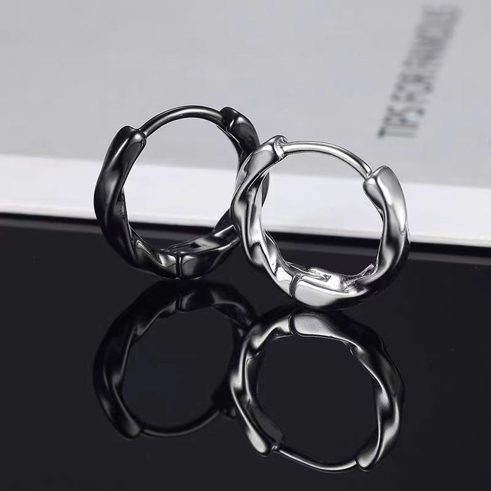 Wholesale men' s ear piercing plain ring