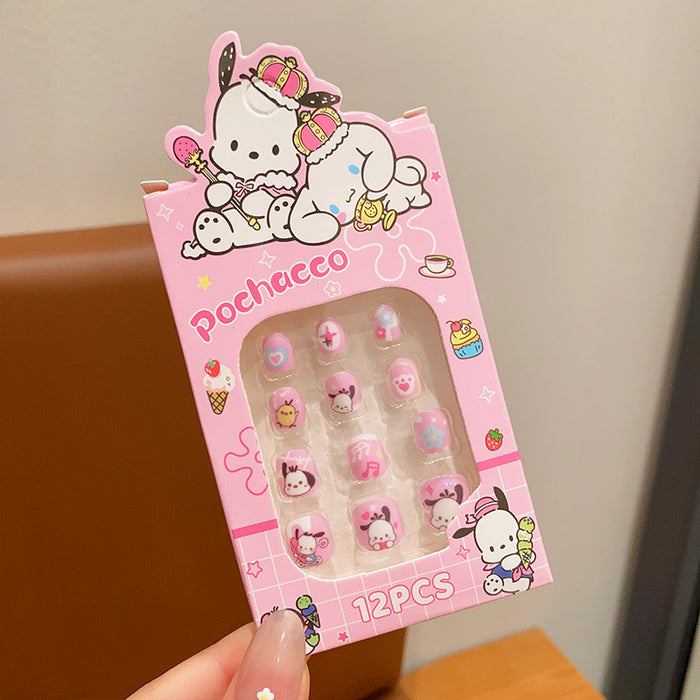 Wholesale Children's Nail Stickers Non-toxic and Tasteless Girls JDC-NS-DF001