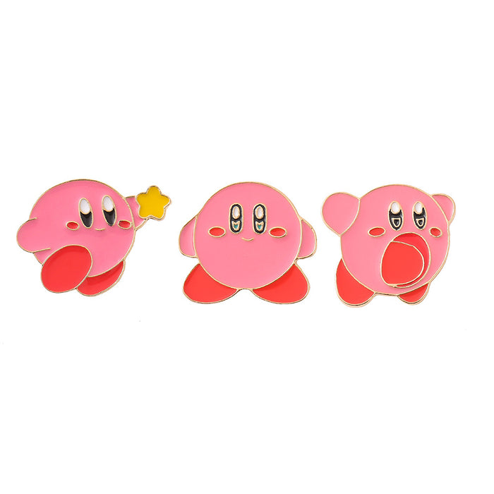 Wholesale Cartoon Game Metal Brooch Pin Electroplated Jewelry Accessory For Backpack And Clothing