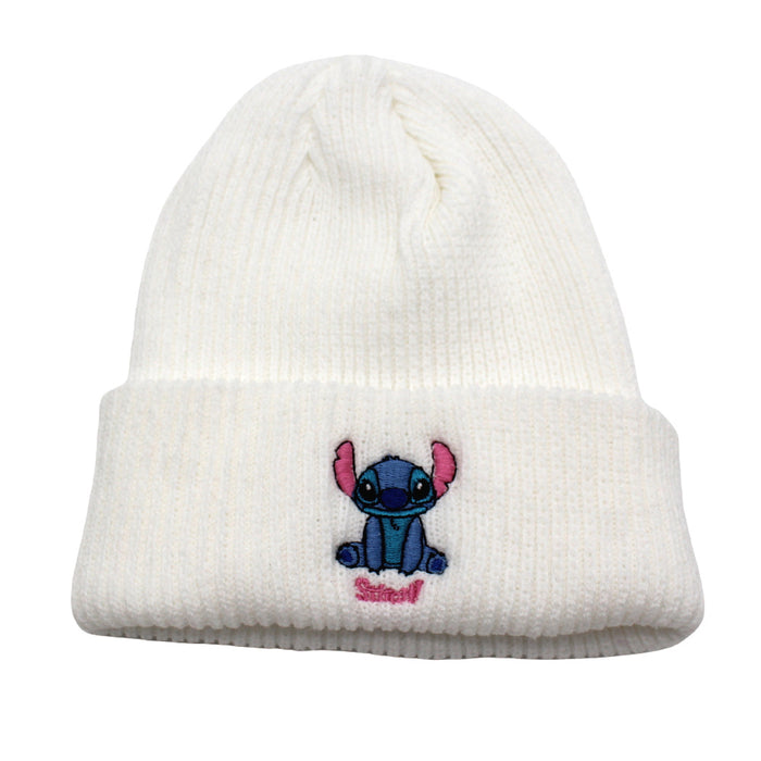 Wholesale Acrylic Cartoon Embroidery Knitted Hat JDC-FH-ZhiXie023