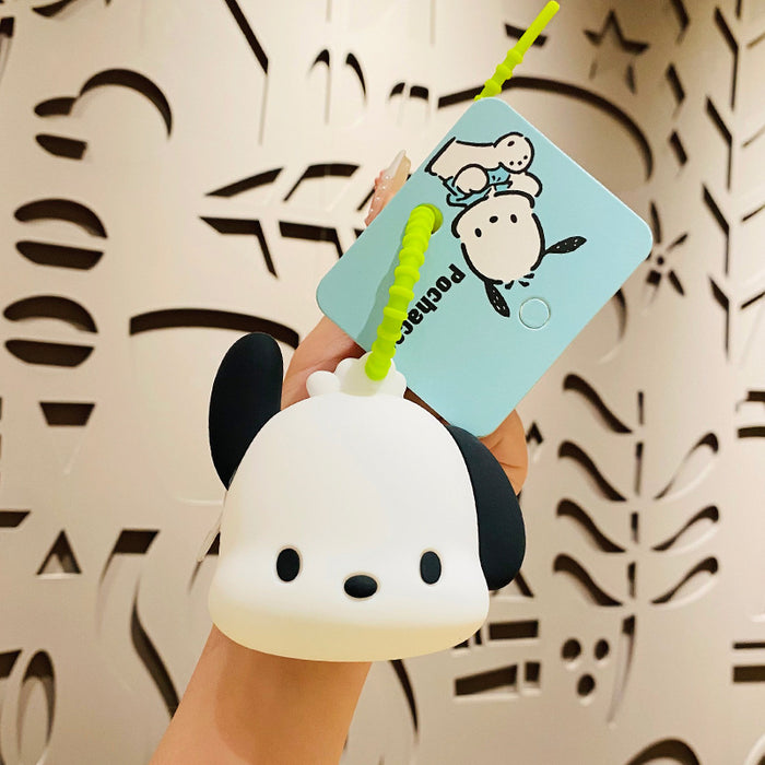 Wholesale  Mini Coin Storage Bag Car Keychain School Bag Pendant Couple Small Gift