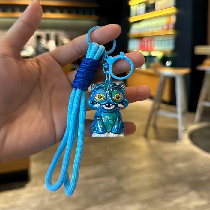 Wholesale KPOP Cartoon Anime Electroplated Keychain Pendant