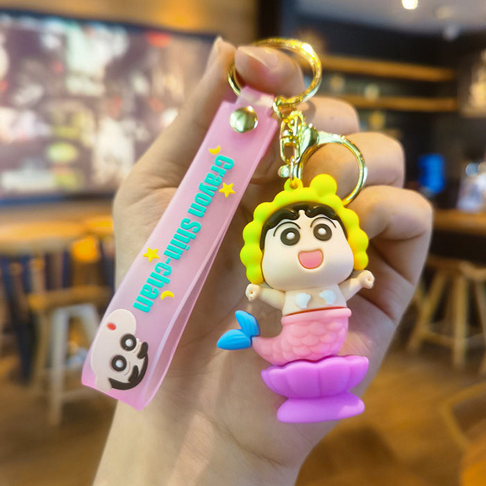 Wholesale Cartoon Doll Silicone Keychain JDC-KC-Tingm261