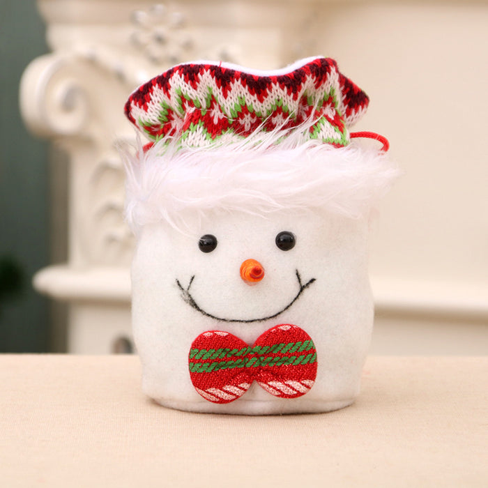 Wholesale Christmas Apple Bag, Handbag, Christmas Eve Gift Bag, Kidsren' s Small Gift Bag, Christmas Apple Bag