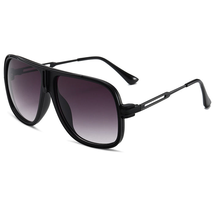 Wholesale Large-Frame s Metal UV-Protection Sunglasses