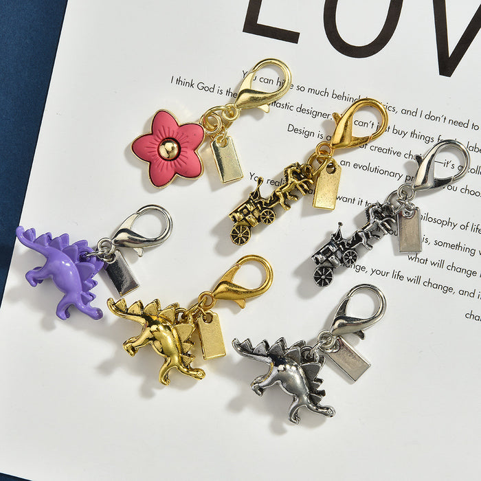 Wholesale Flower bag pendant, fashionable and personalized keychain pendant, wholesale of hanging accessories