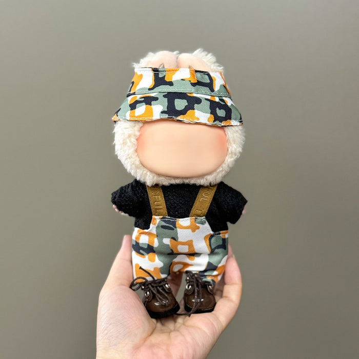 Wholesale Only clothes are suitable for 17cm blind box pendant plush doll clothes