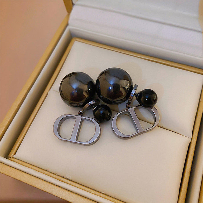 Wholesale black Bow Earrings for Women