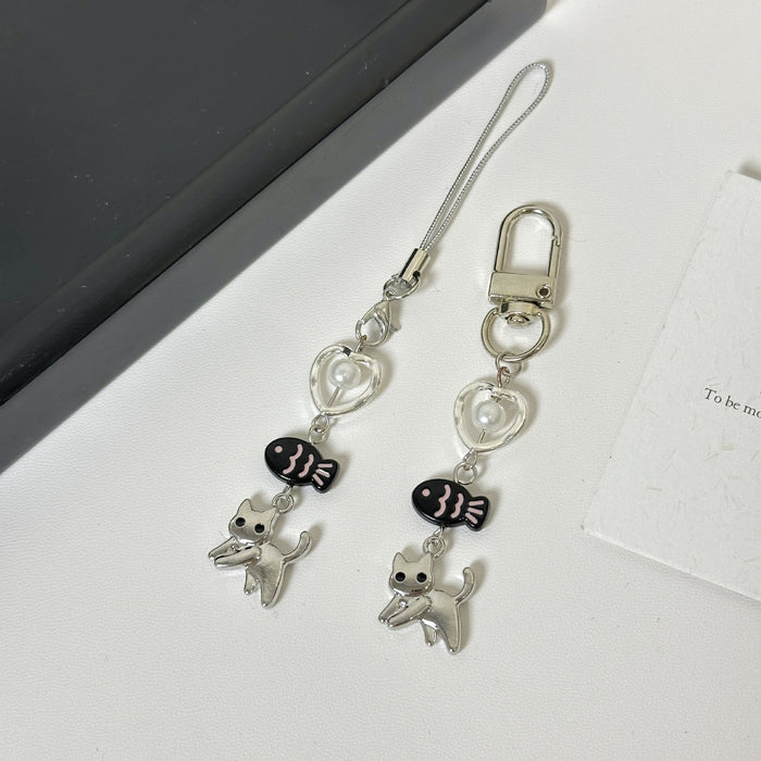 Wholesale  mobile phone chain simple personality pendant camera card chain