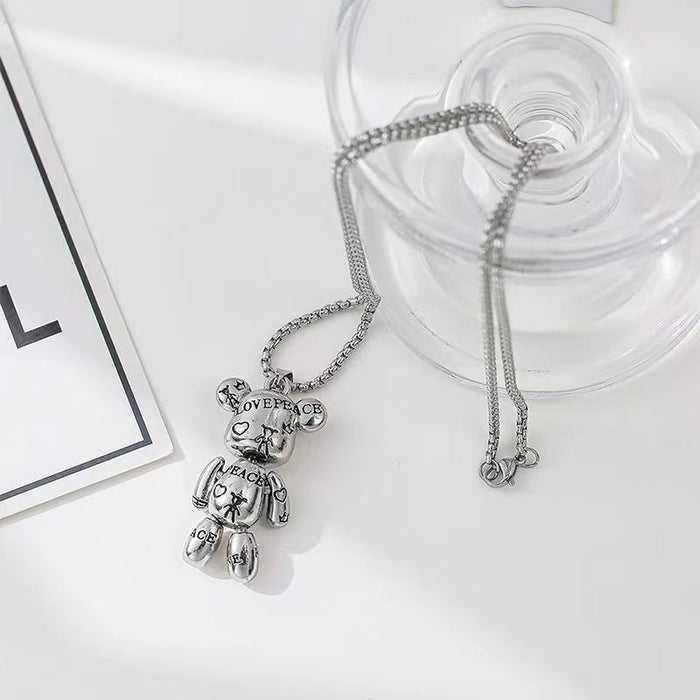 Wholesale Personalized Pendant Stainless Steel Children's Necklace JDC-NE-YSJZ002