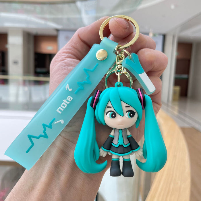 Wholesale Keychain cartoon pendant backpack ornament cute doll car keychain