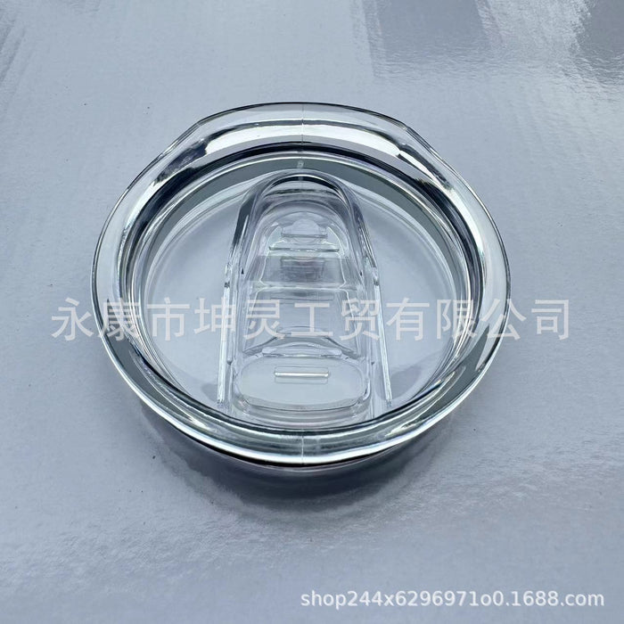 Wholesale Glass Straight Cup PP Color Cup Lid JDC-CUP-KL001