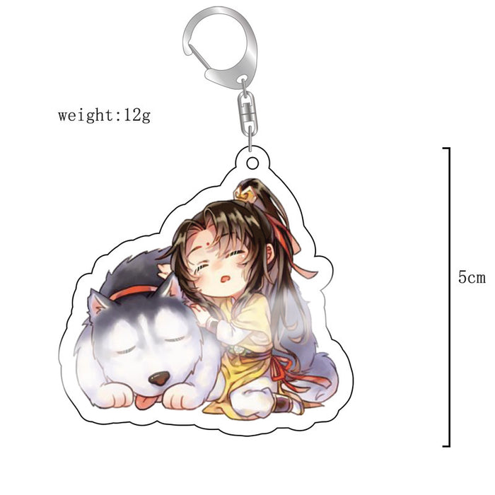 Wholesale Anime peripheral acrylic keychain pendant