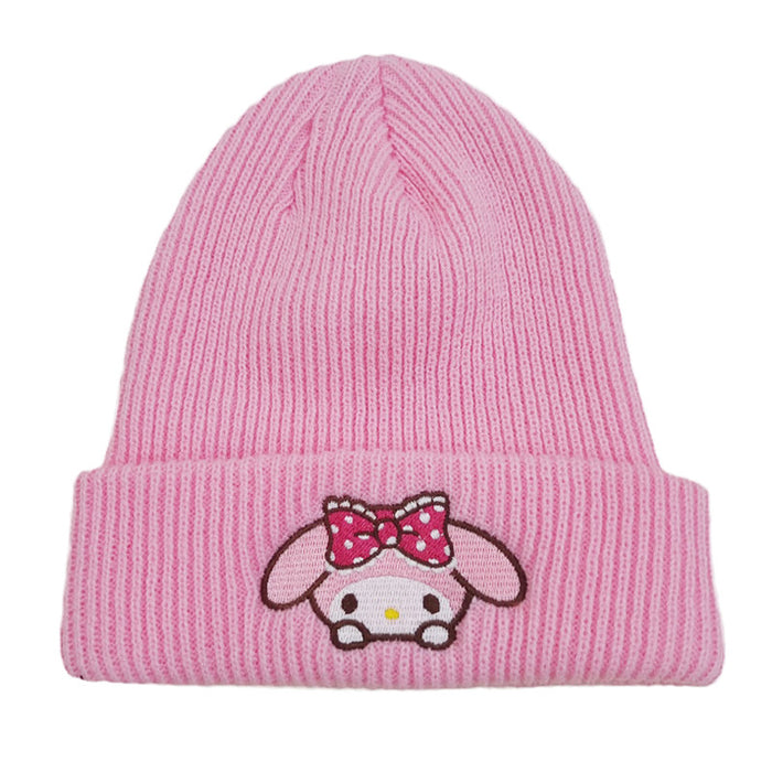 Wholesale Cartoon Embroidery Acrylic Warm Knitted Wool Hat JDC-FH-BoD014