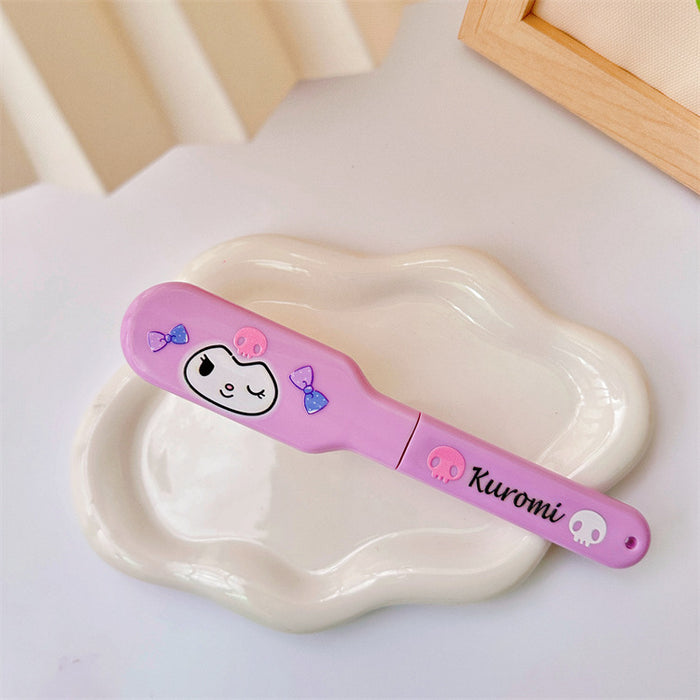 Wholesale cute  comb portable portable hair comb ugly fish bangs comb travel mini massage comb