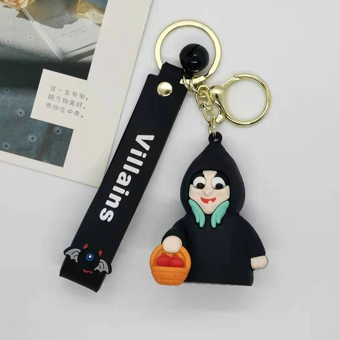 Wholesale Cartoon  Witch Doll Keychain Pendant Bag Car Keychain Accessories Blind Box Gift