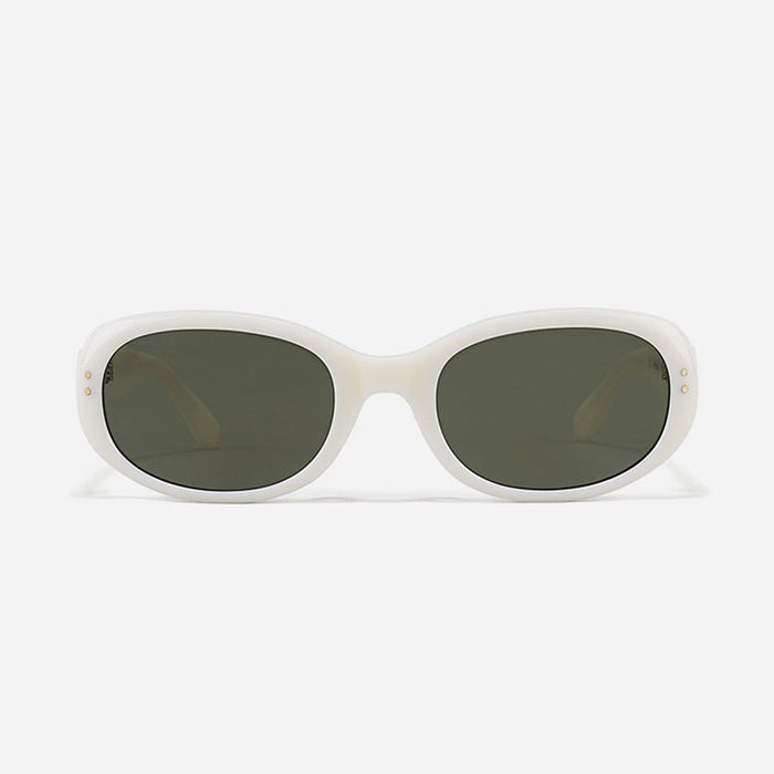Wholesale Retro Oval Small Frame UV-resistant PC Sunglasses JDC-SG-MiM011