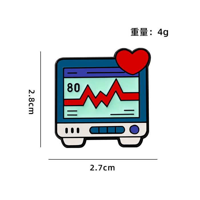 Wholesale Medical series cartoon cute badge pin alloy jewelry accessories