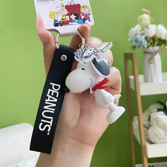 Wholesale Cartoon 3D Puppy Doll Keychain JDC-KC-YanG005