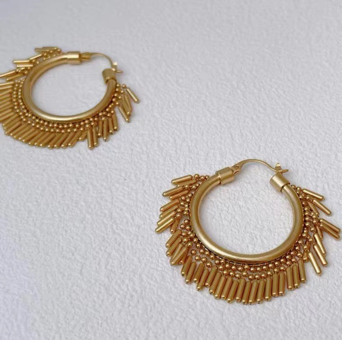 Wholesale Bohemian style earrings with delicate tassels