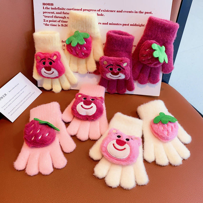 Wholesale Cute Cartoon Winter Gloves