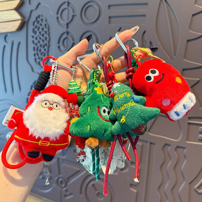 Wholesale Plush Christmas Bracelet Keychain  Keychain