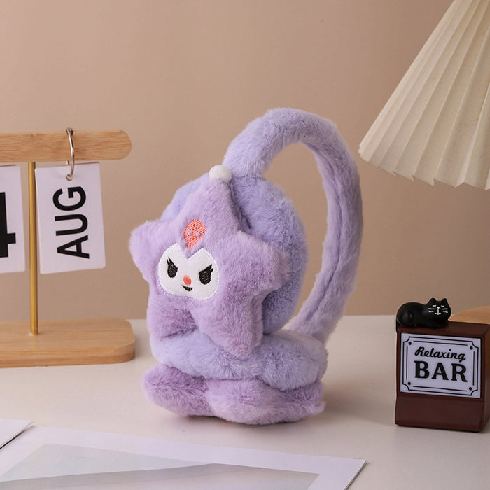Wholesale  velvet warm ear protection cartoon fashion  earmuffs