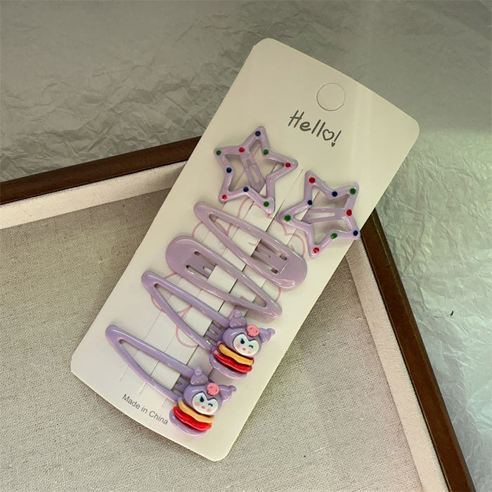 Wholesale  hairpin set  cute hair accessories suit BB clip bangs clip