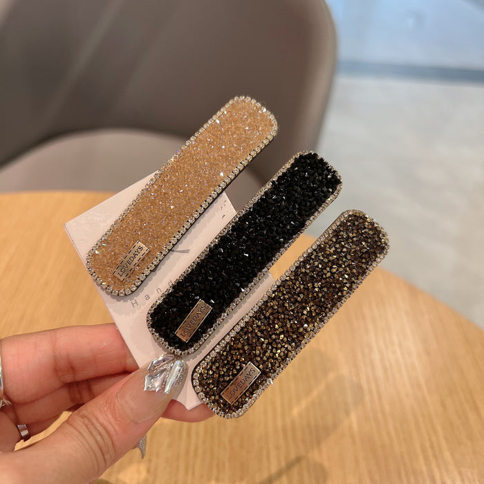 Wholesale Full Diamond Bang Clip Simple All-match Clip Breaking Hair Accessories