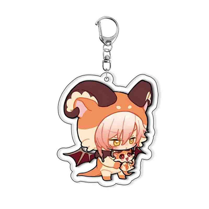 Wholesale Layered Acrylic Keychain Game Merchandise Bag Charm